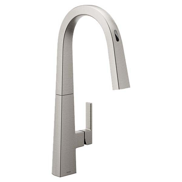 Nio Motion Control Smart Kitchen Faucet In Spot Resist Stainless - One Handle High Arc Pulldown