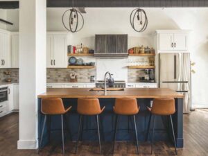 modern navy cabinets